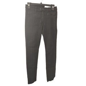 Rag & Bone Jean Womens Coated Black Mid Rise Slim Cut Jeans Pants Size 25